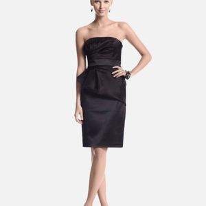 White House Black Market Strapless Peplum Dress 6